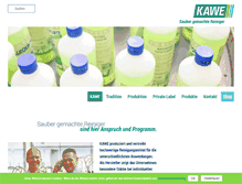 Tablet Screenshot of kawe.net